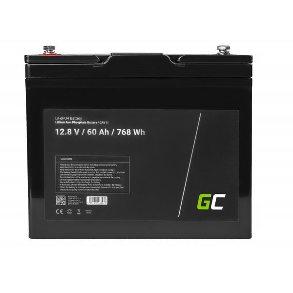 Green Cell LiFePO4 Batterie 12V 60Ah