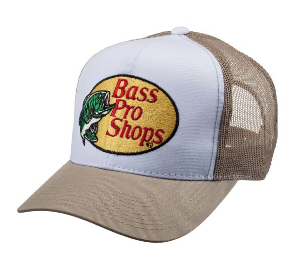 Bass Pro Shops® Embroidered Logo Mesh Cap Tan