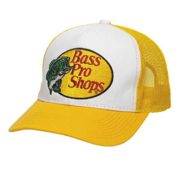 Bass Pro Shops® Embroidered Logo Mesh Cap Yellow
