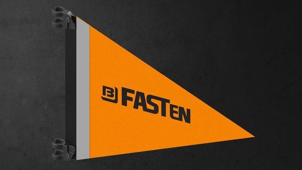 Fasten Wimpel Navigationsflagge für Lf1100 Verlängerung Positionslampe orange