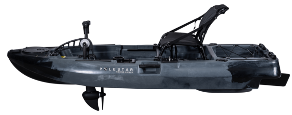 Angelkajak POLESTAR FREEDOM 8 mit Pedalantrieb / Propellerantrieb (Modell 2022)