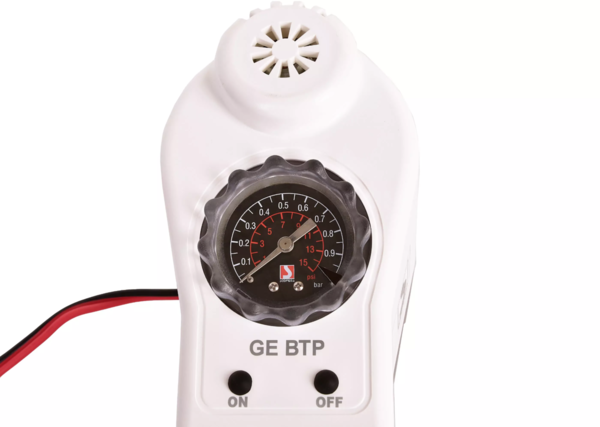 Elektrische Luftpumpe mit Manometer Scoprega GE BTP-1